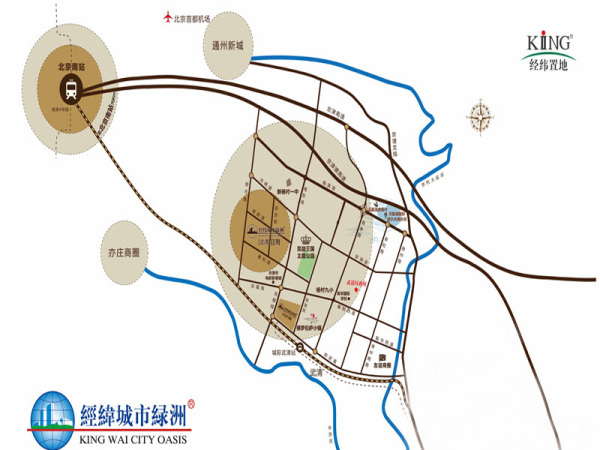 经纬城市绿洲武清_区位图_1