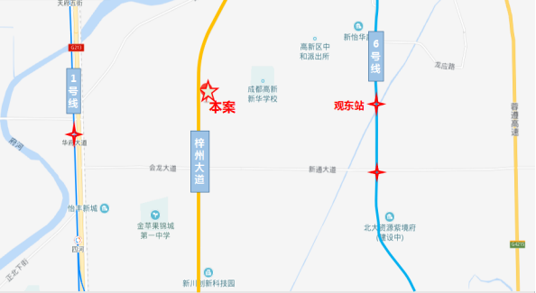 中建天府公馆_区位图_1