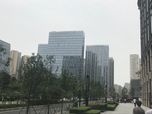 中国华商金融中心实景图