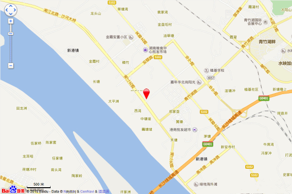 金霞跨境产贸城区位图