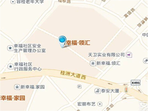 新幸福领汇家园_区位图_1