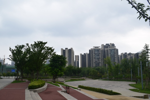 中铁城锦南汇实景图