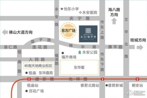 东方锦华里_区位图_1