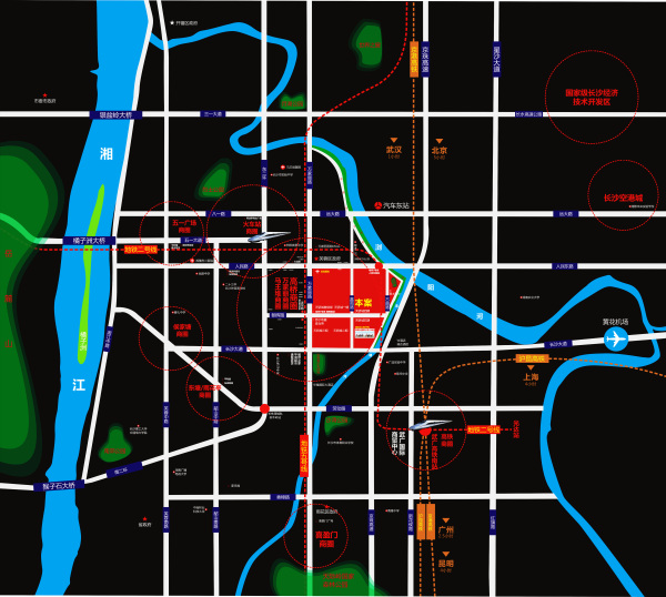 锦湘国际星城四期区位图