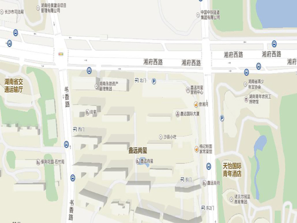 鑫远国际大厦区位图