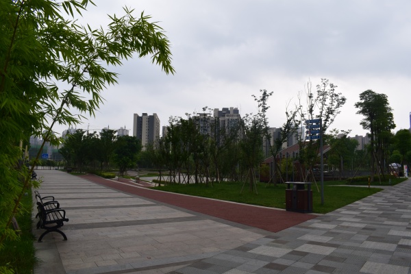 中铁城锦南汇实景图