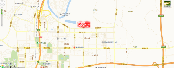 新长海广场区位图