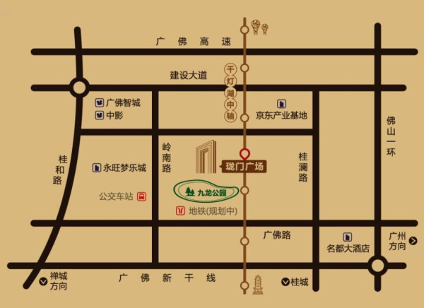 保利珑门_区位图_1