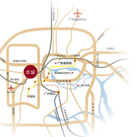 御堡国际产业园区位图