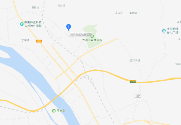 长沙融创城_区位图_3