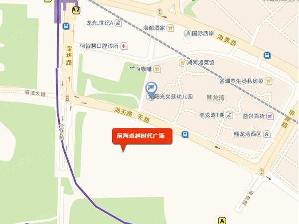 前海卓越时代广场_区位图_2