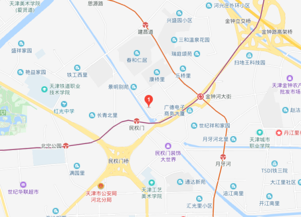 中国铁建公馆189区位图