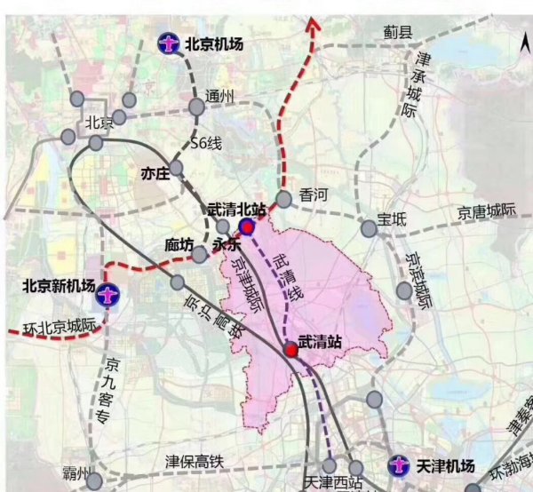 首创新北京半岛区位图