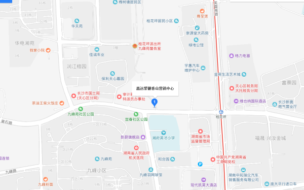 鑫远·紫樾香山区位图