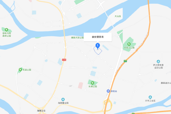 颐安灏景湾区位图