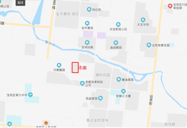 南城时光区位图