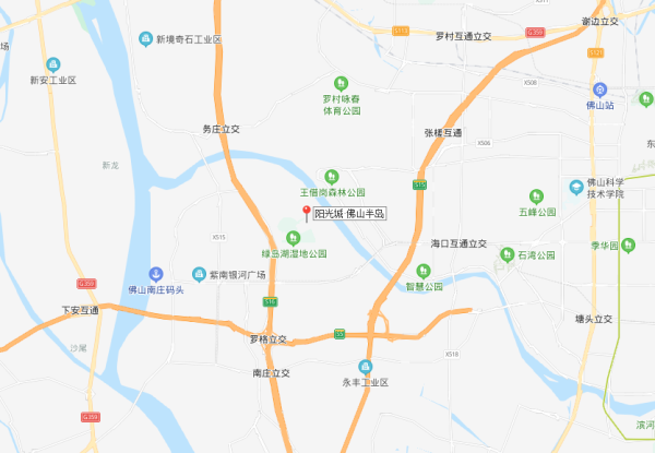 阳光城·佛山半岛_区位图_2