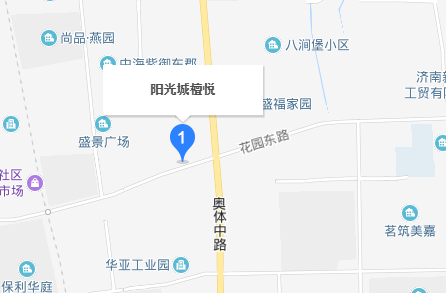 济南阳光城·檀悦_区位图_1