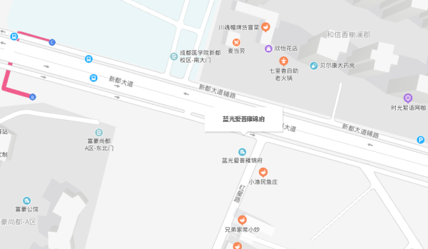 爱普雍锦府区位图