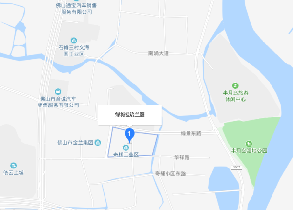 绿城桂语兰庭区位图