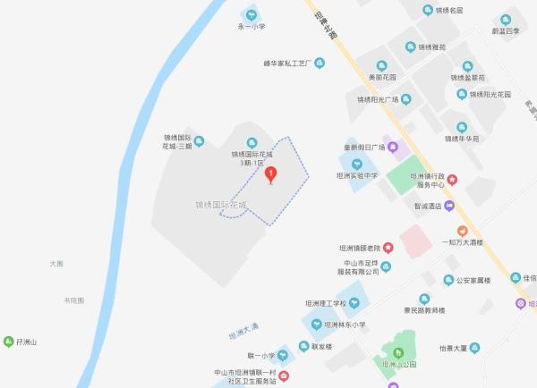 锦绣国际花城一期区位图
