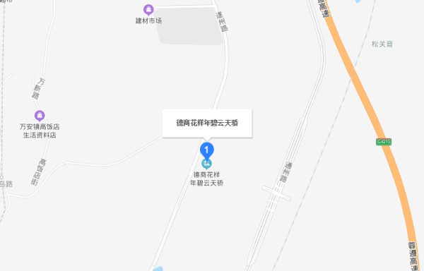 德商花样年碧云天骄_区位图_2