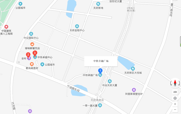 中铁天圆卓越广场_区位图_1