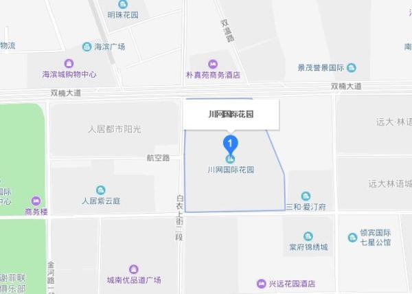 川网国际花园_区位图_1