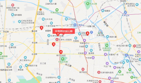 天津荣盛碧桂园云鼎_区位图_2