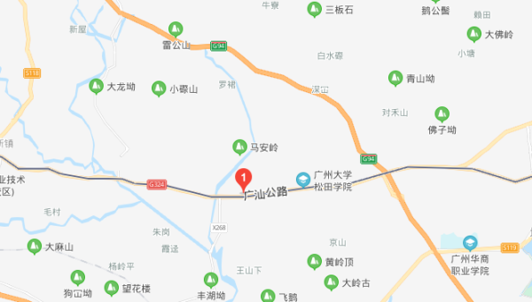 大华城东郡区位图