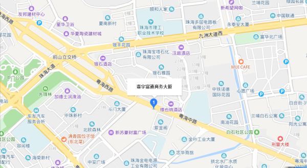 森宇富通商务大厦区位图