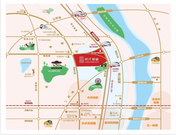 时代倾城_区位图_2