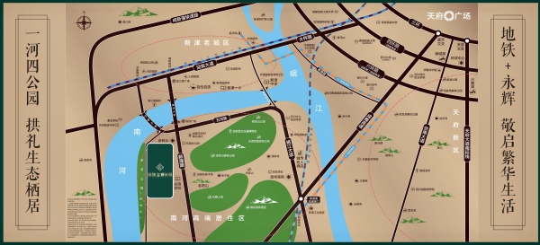 新城金樾长岛区位图