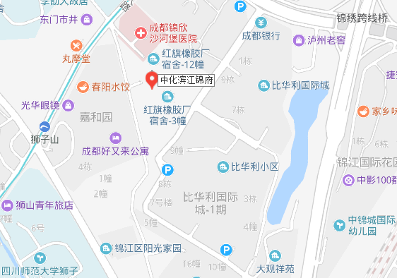 中化滨江锦府区位图