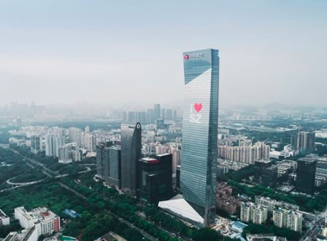 汉京金融中心实景图