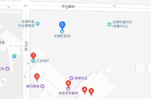 龙湖听蓝湾_区位图_2