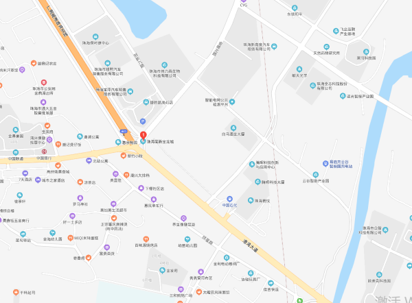 高新宝龙城区位图