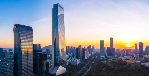汉京金融中心实景图