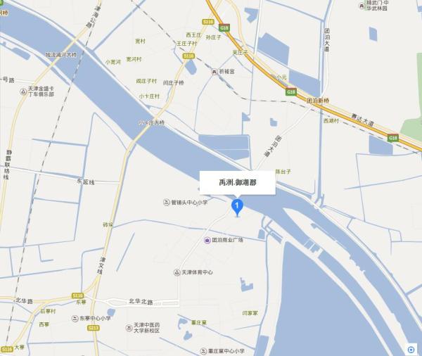 禹洲御湖郡区位图