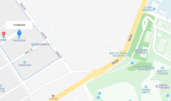 华发国际海岸·新澳郡_区位图_1
