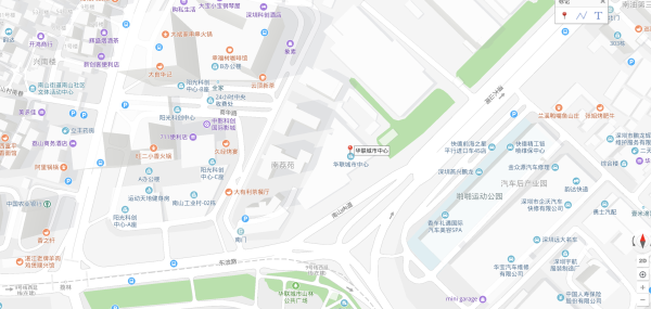 华联城市中心区位图