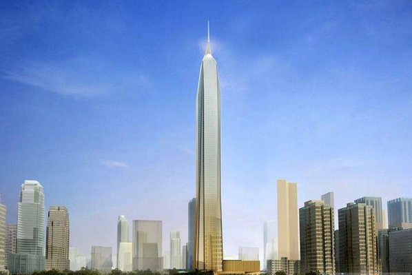 平安国际金融中心大厦_效果图_1