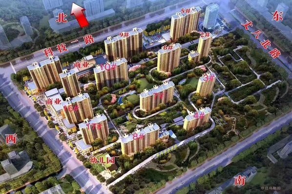 万科·翡翠天誉效果图