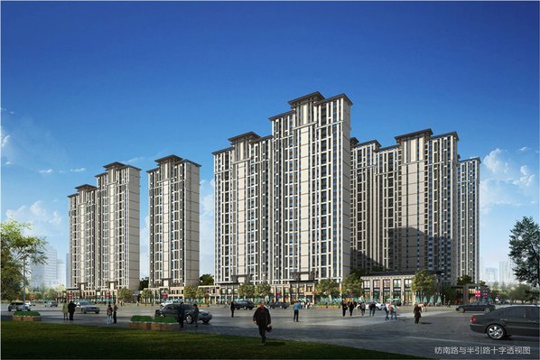 中国铁建花语城效果图