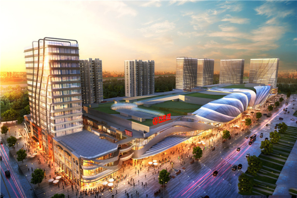 上海青浦万达茂_效果图_1