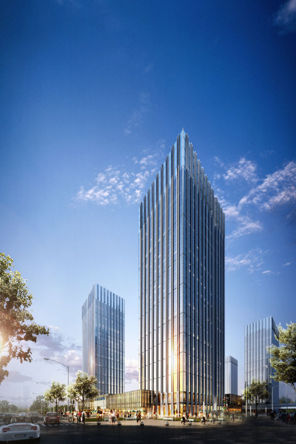 绿地环球文化金融城_效果图_1