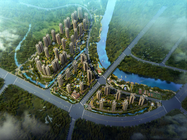 润扬观澜鹭岛_效果图_1