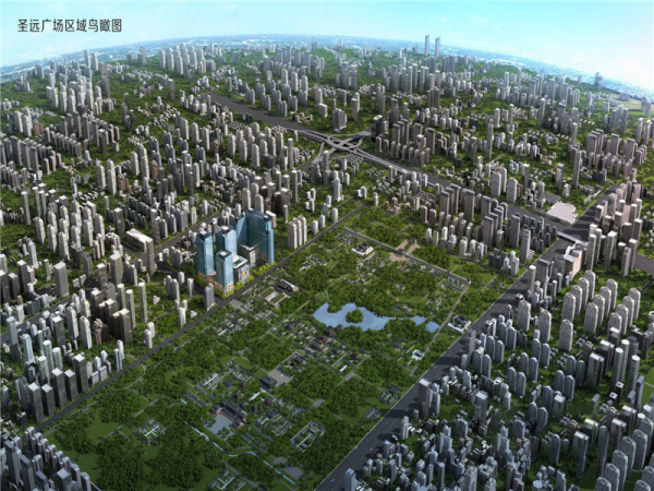 大明宫圣远广场_效果图_2