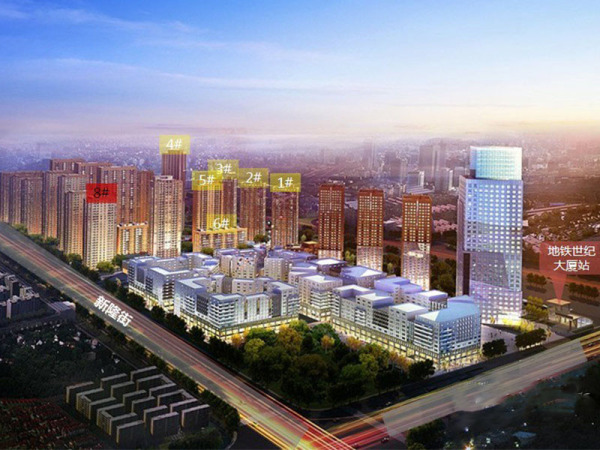 万科明天广场_效果图_3