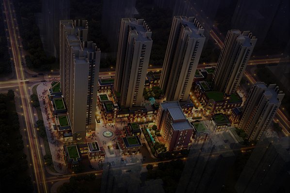 万科荣华金域名城商铺_效果图_2